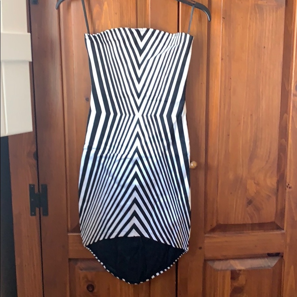 Dolls kill Motel Rocks strapless dress.